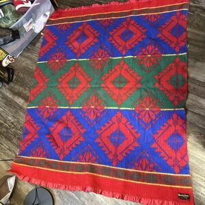 Antique Beacon Camp Blankets Ombre Native American Indian Design blanket